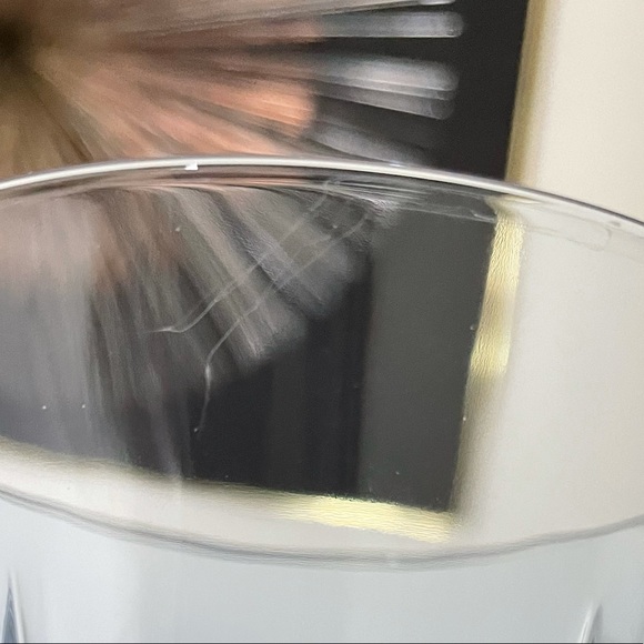 🌟VINTAGE🌟 1980s Avon + Fostoria American Starburst Plates + Glasses Set of 8 - Picture 9 of 10